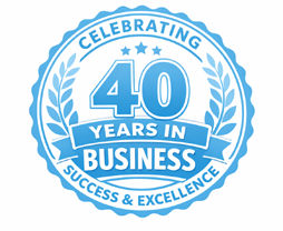 40 years in business